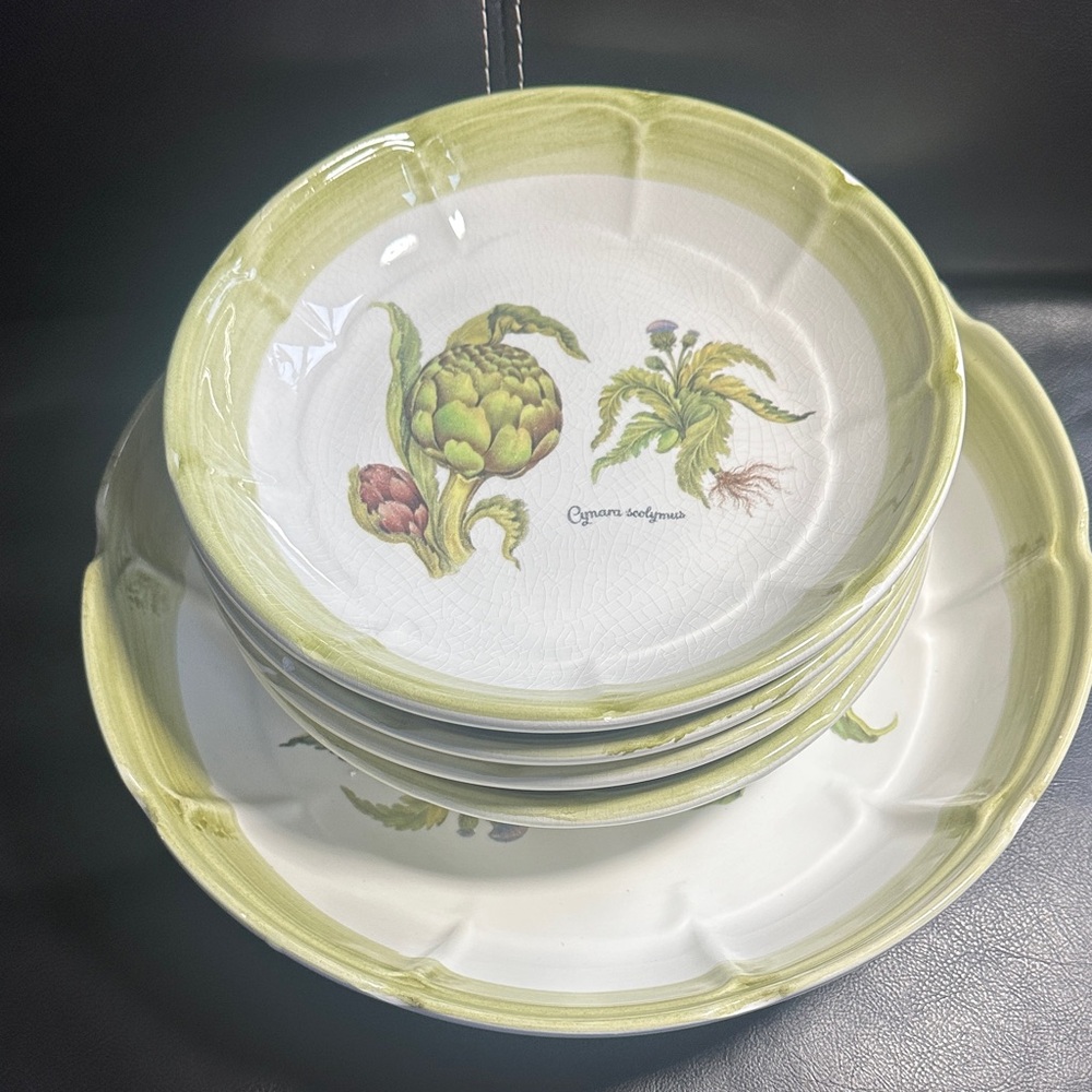 Vintage M&T Ceramic Bowls Dinnerware Set